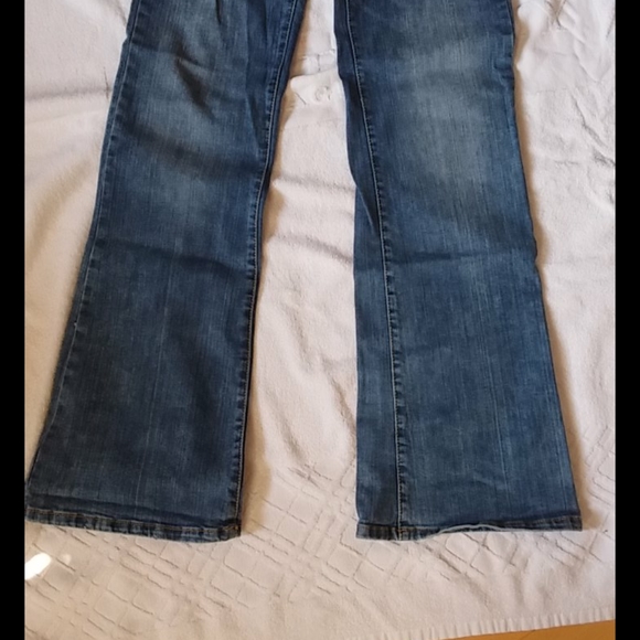 Joe fresh flared medium indigo ripped jeans - Picture 3 of 7